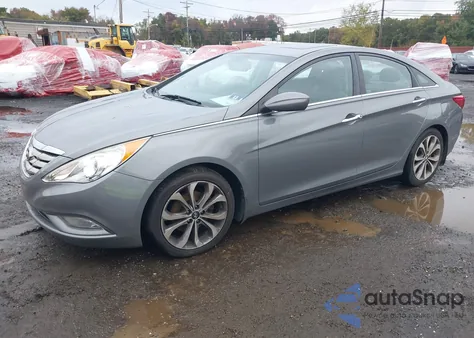 2013 Hyundai Sonata Se 2.0T from USA, damaged, VIN 5NPEC4AB4DH790206